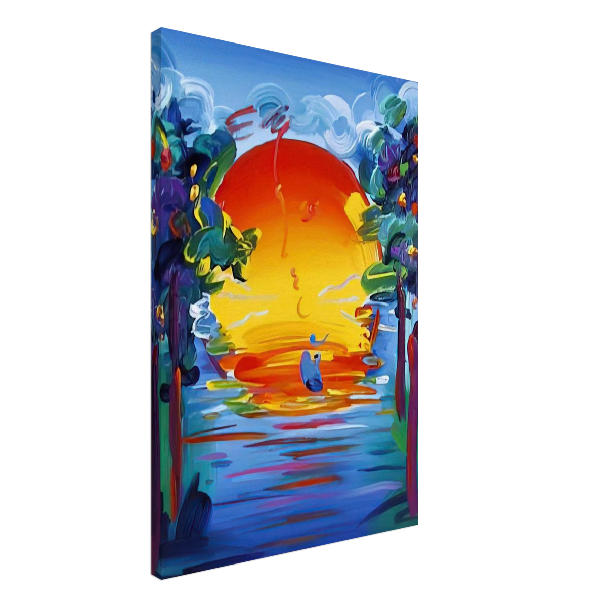 BETTER WORLD 1993 Canvas | Peter Max Canvas | Peter Max Poster