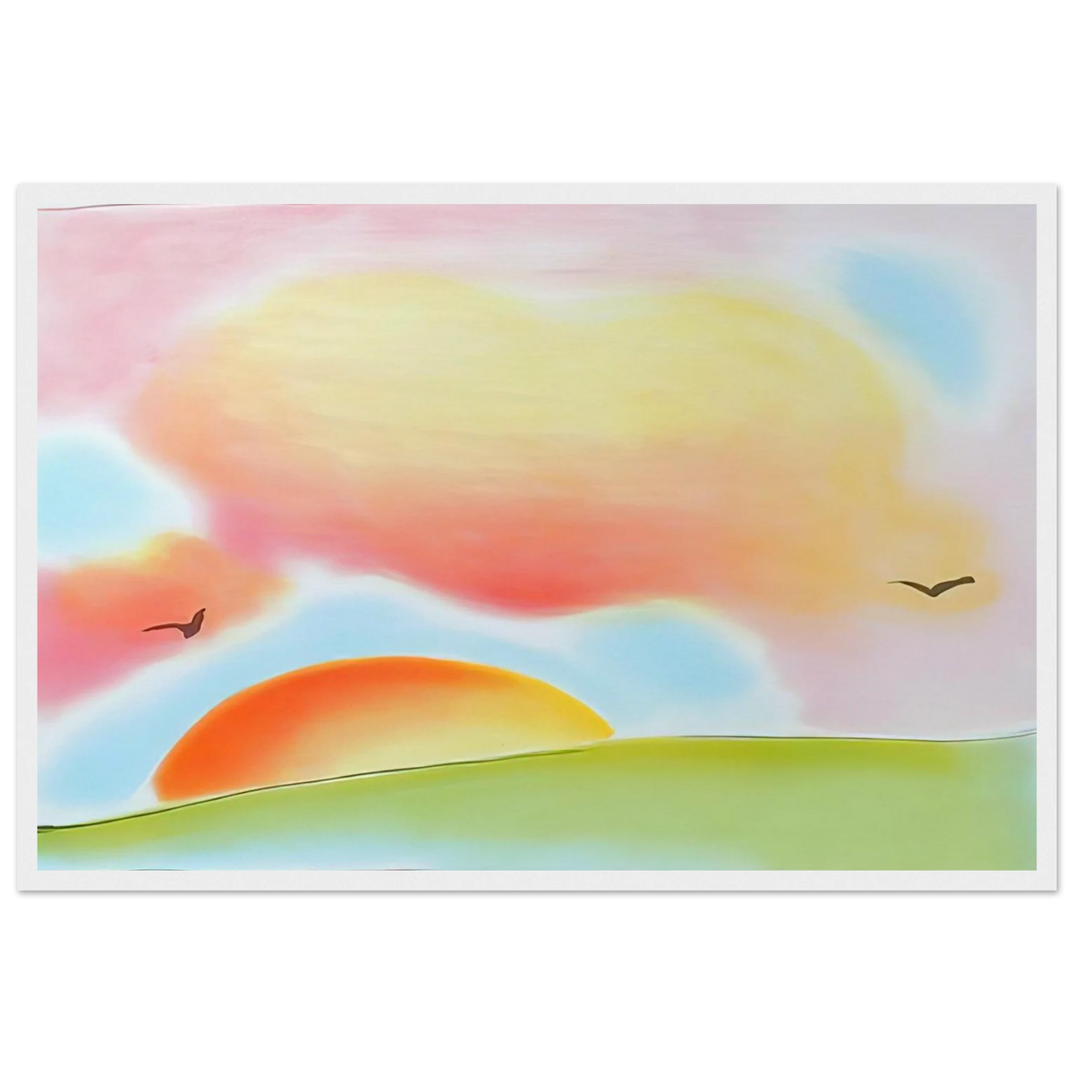 FREEDOM 1980 Framed Poster | Peter Max Framed Prints Wall Art | Peter Max Poster