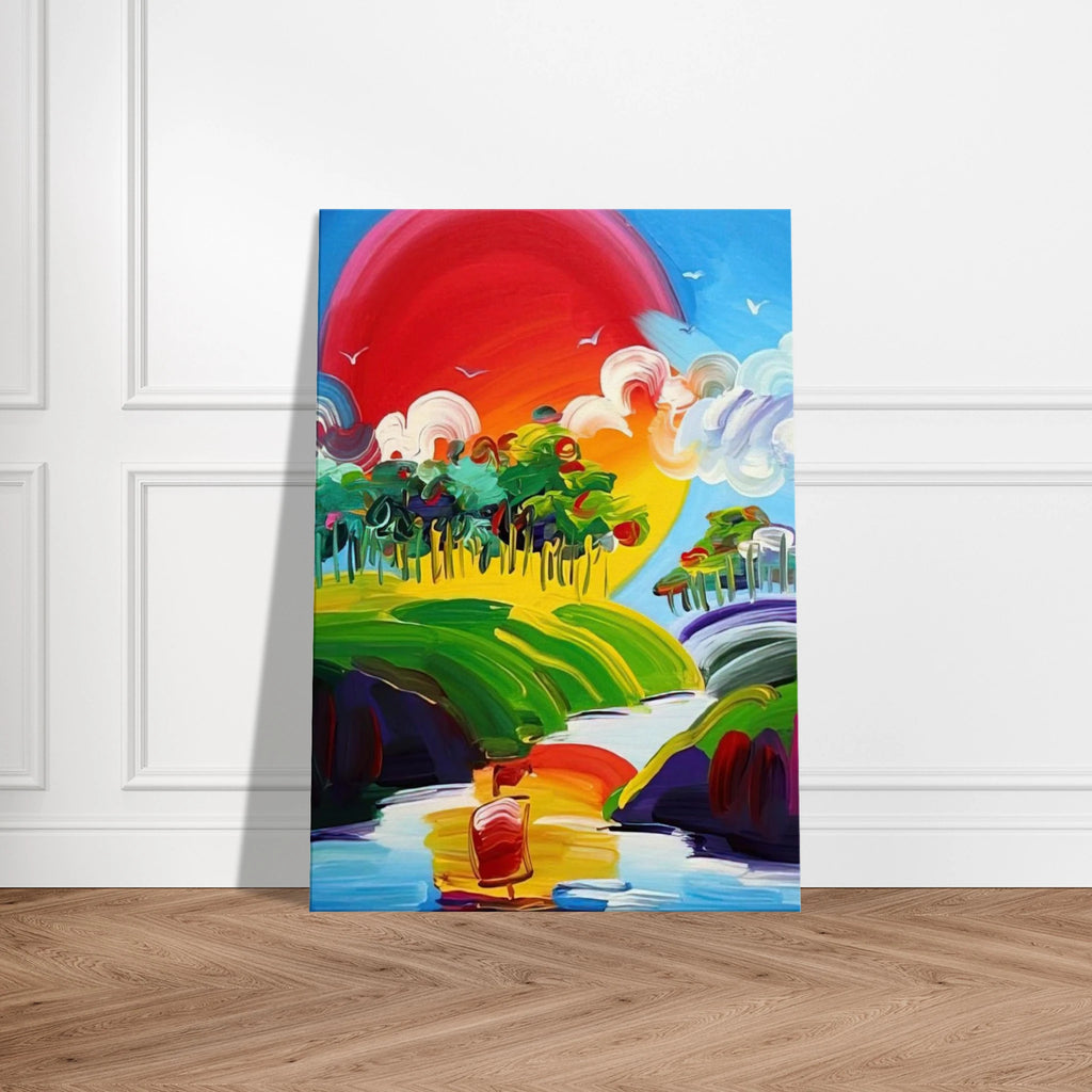 WITHOUT BORDERS 2011 Canvas | Peter Max Canvas | Peter Max Poster