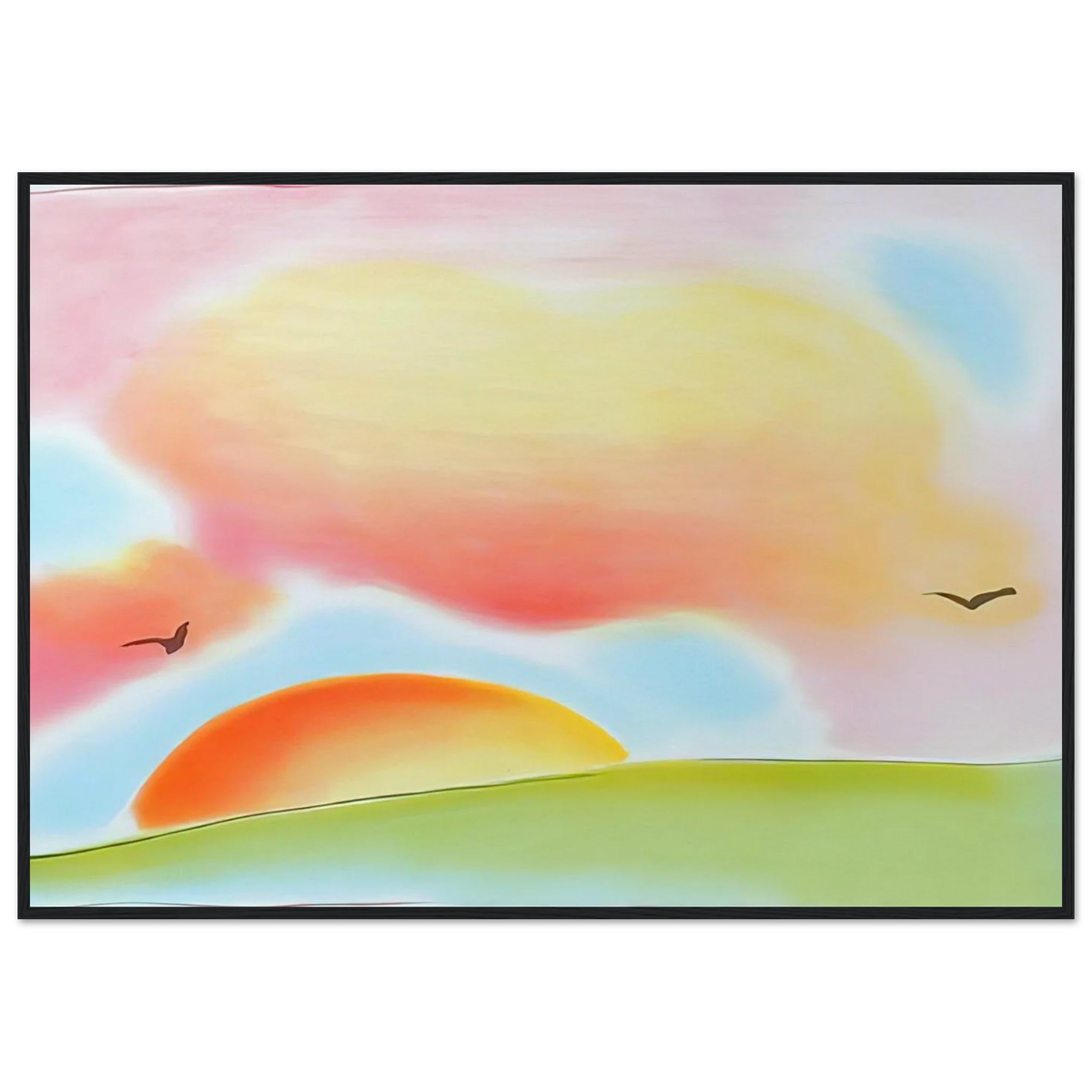 FREEDOM 1980 Framed Poster | Peter Max Framed Prints Wall Art | Peter Max Poster
