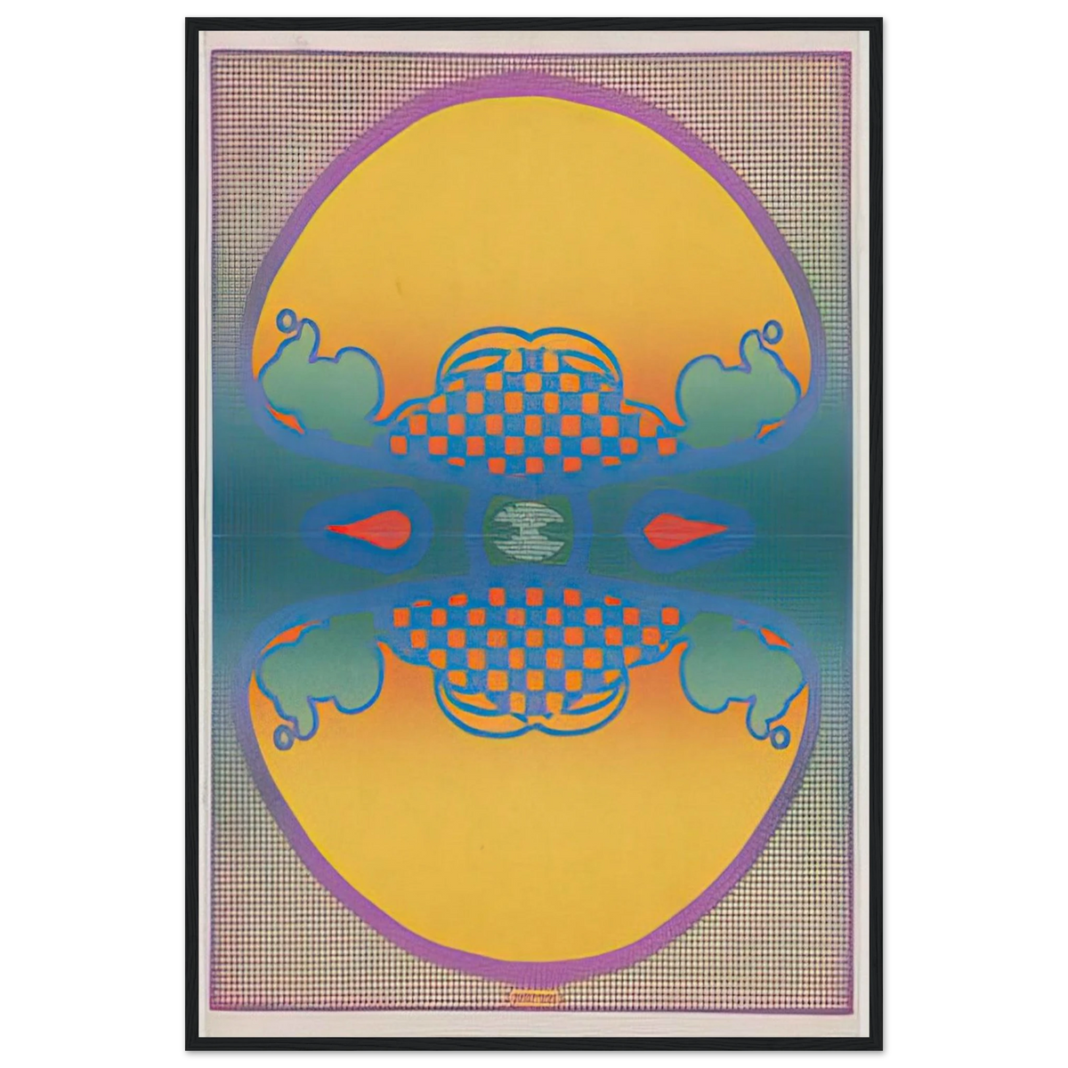 1 2 3 INFINITY THE CONTEMPORARIES 1967 Framed Poster | Peter Max Framed Prints Wall Art | Peter Max Poster
