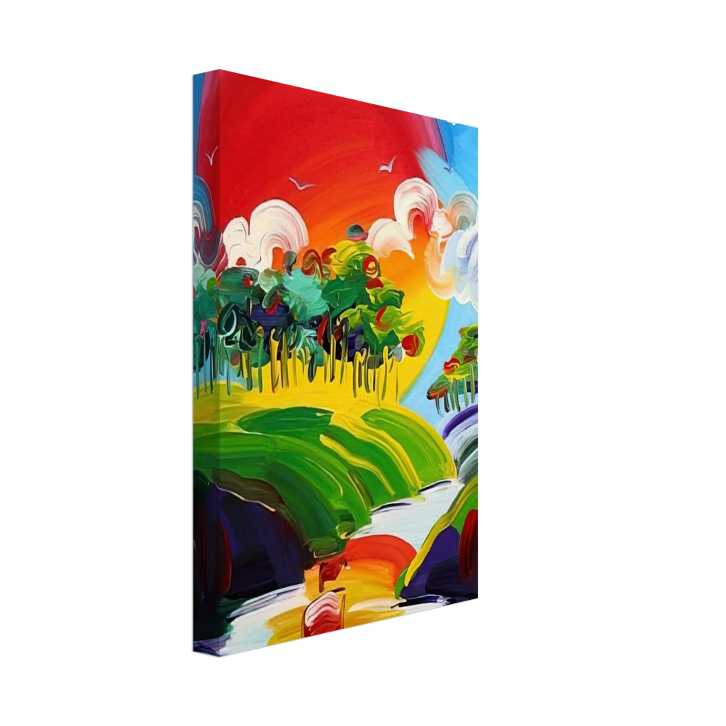 WITHOUT BORDERS 2011 Canvas | Peter Max Canvas | Peter Max Poster