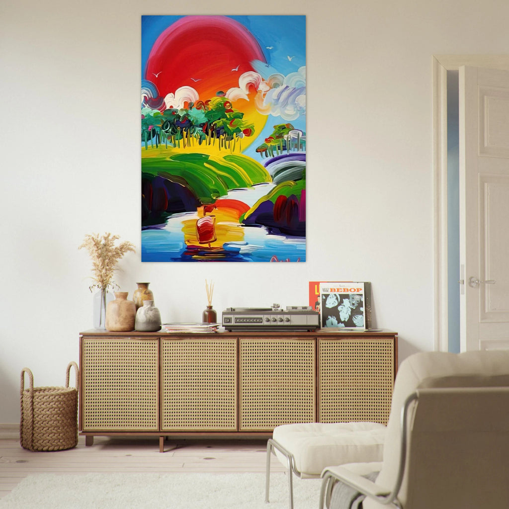 WITHOUT BORDERS 2011 Poster | Peter Max Poster | Peter Max Poster