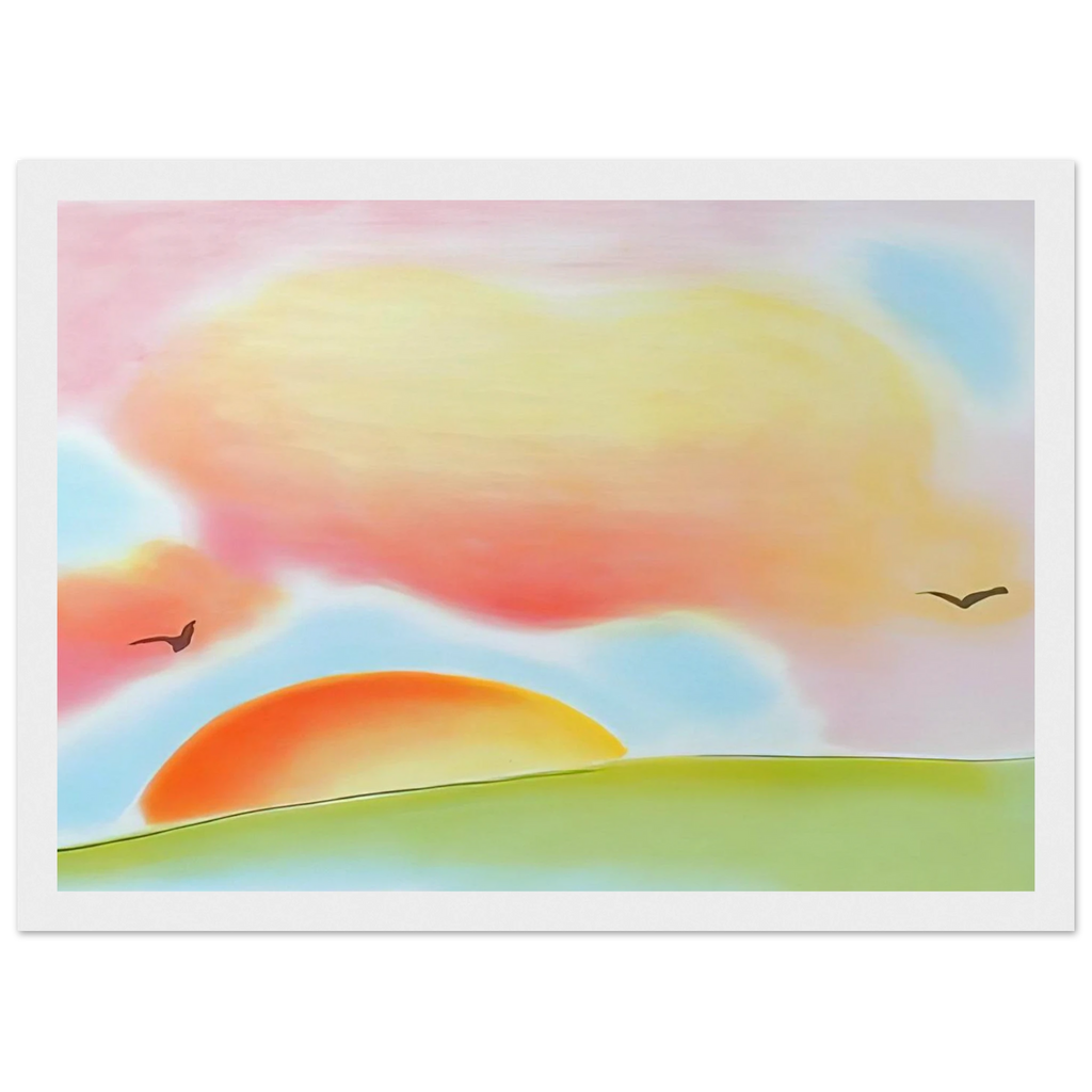 FREEDOM 1980 Framed Poster | Peter Max Framed Prints Wall Art | Peter Max Poster