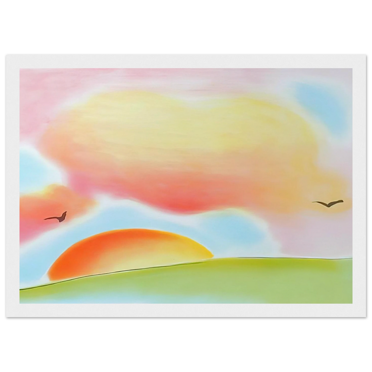 FREEDOM 1980 Framed Poster | Peter Max Framed Prints Wall Art | Peter Max Poster