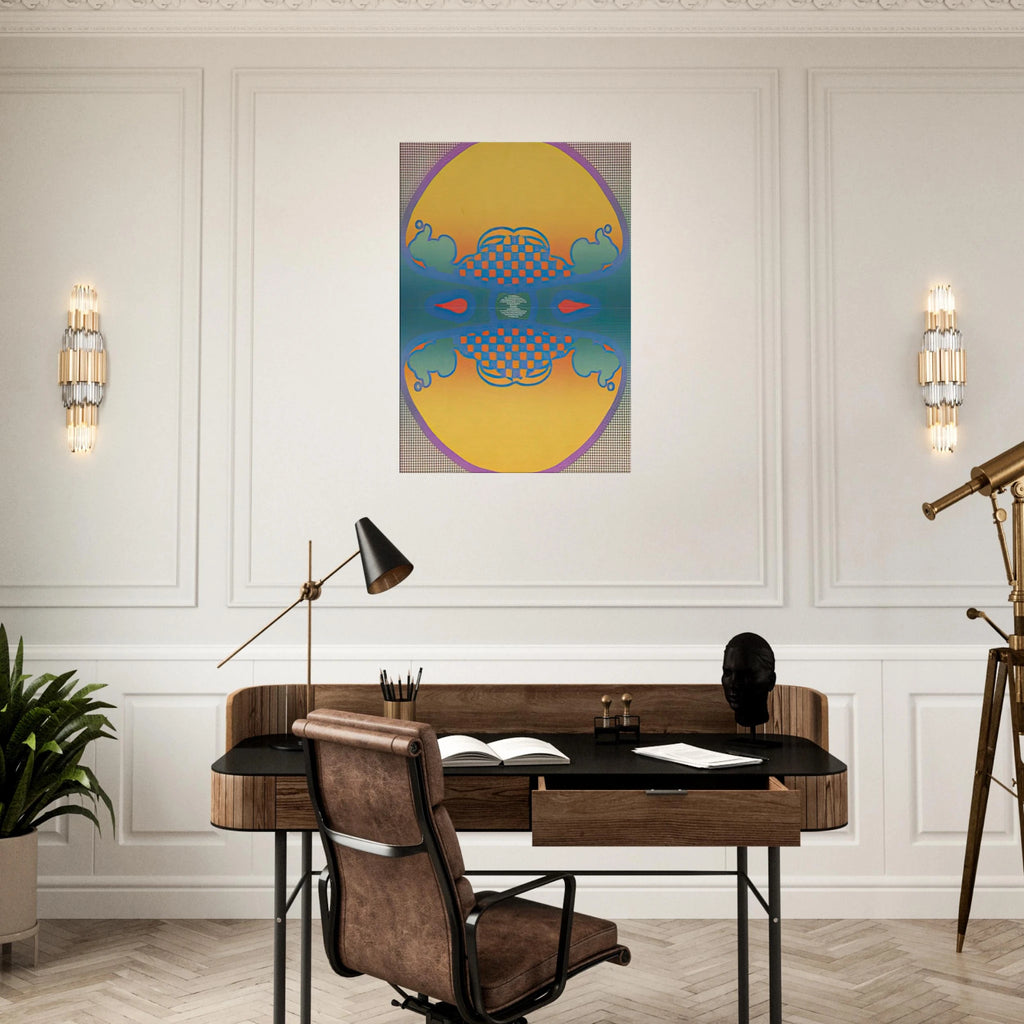 1 2 3 INFINITY THE CONTEMPORARIES 1967 Canvas | Peter Max Canvas | Peter Max Poster