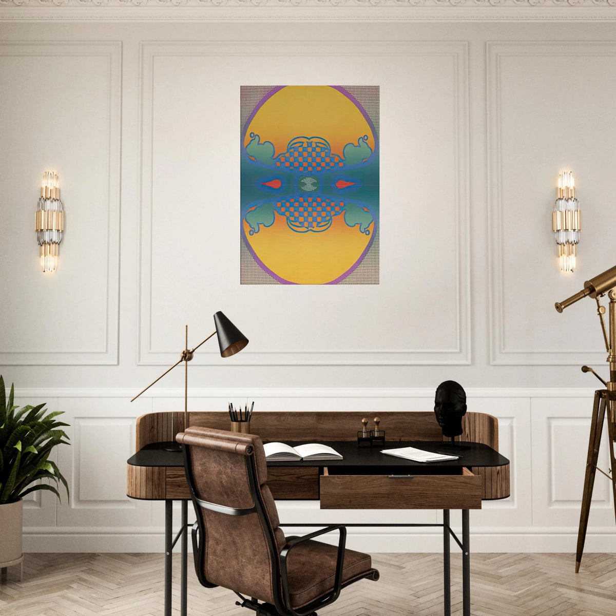 1 2 3 INFINITY THE CONTEMPORARIES 1967 Canvas | Peter Max Canvas | Peter Max Poster