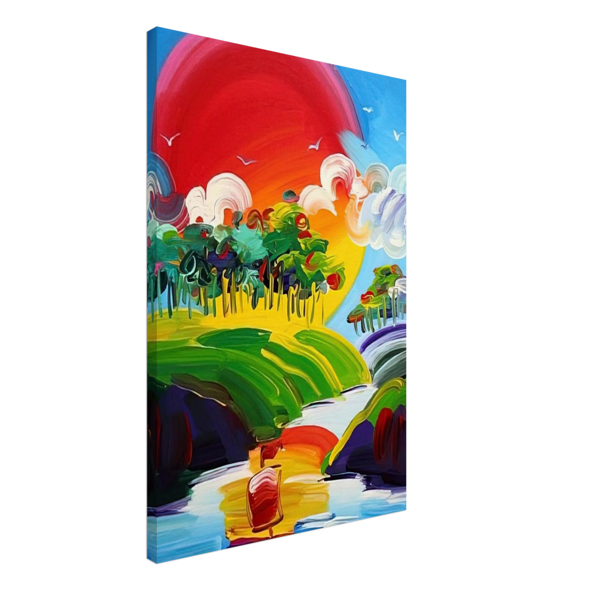 WITHOUT BORDERS 2011 Canvas | Peter Max Canvas | Peter Max Poster