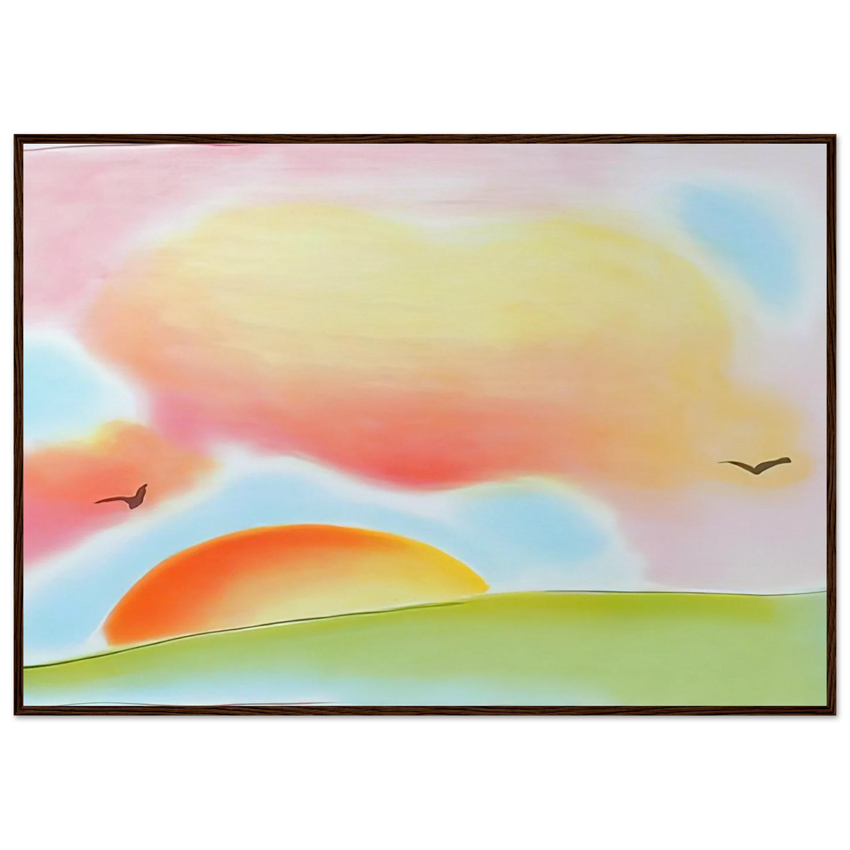 FREEDOM 1980 Framed Poster | Peter Max Framed Prints Wall Art | Peter Max Poster