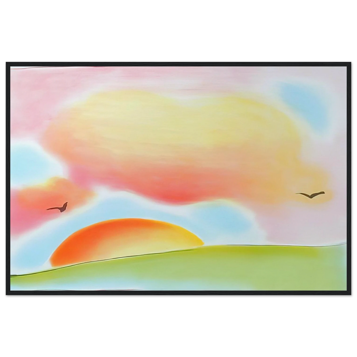 FREEDOM 1980 Framed Poster | Peter Max Framed Prints Wall Art | Peter Max Poster