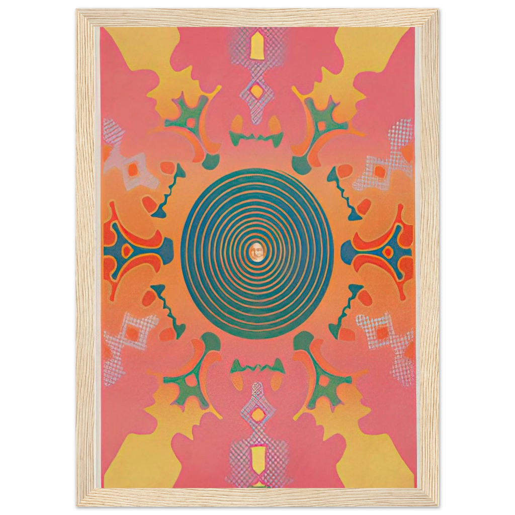 THE VISIONARIES AT THE EAST HAMPTON GALLERY 1967 Framed Poster | Peter Max Framed Prints Wall Art | Peter Max Poster