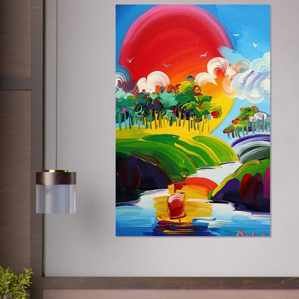 WITHOUT BORDERS 2011 Poster | Peter Max Poster | Peter Max Poster