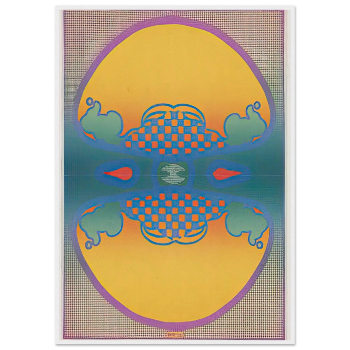 1 2 3 INFINITY THE CONTEMPORARIES 1967 Framed Poster | Peter Max Framed Prints Wall Art | Peter Max Poster