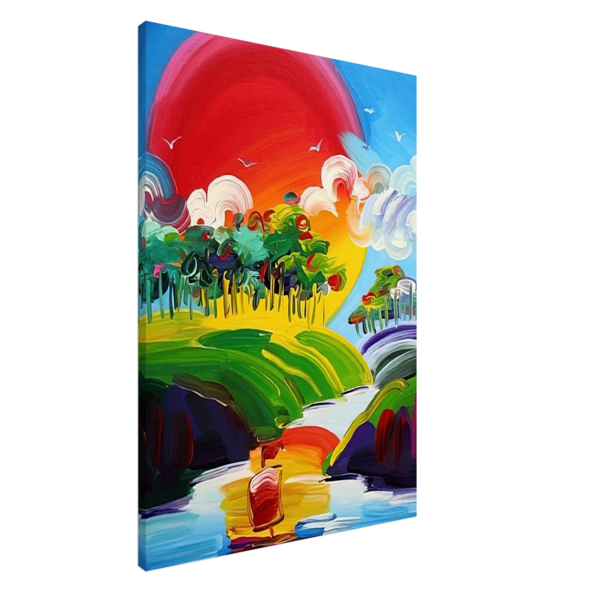 WITHOUT BORDERS 2011 Canvas | Peter Max Canvas | Peter Max Poster