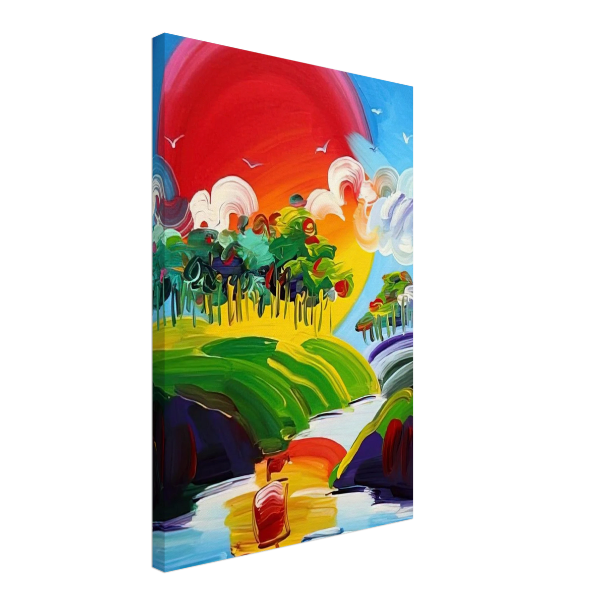 WITHOUT BORDERS 2011 Canvas | Peter Max Canvas | Peter Max Poster