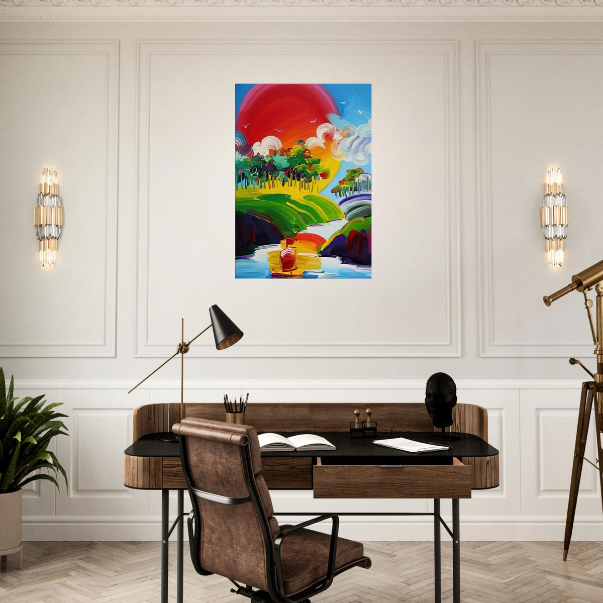 WITHOUT BORDERS 2011 Canvas | Peter Max Canvas | Peter Max Poster