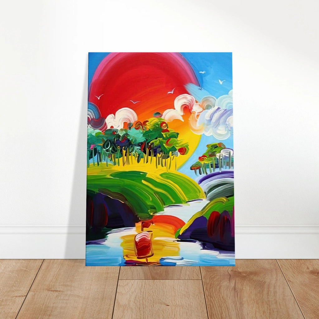 WITHOUT BORDERS 2011 Canvas | Peter Max Canvas | Peter Max Poster
