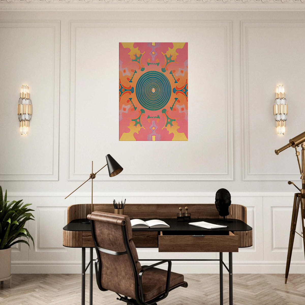 THE VISIONARIES AT THE EAST HAMPTON GALLERY 1967 Canvas | Peter Max Canvas | Peter Max Poster