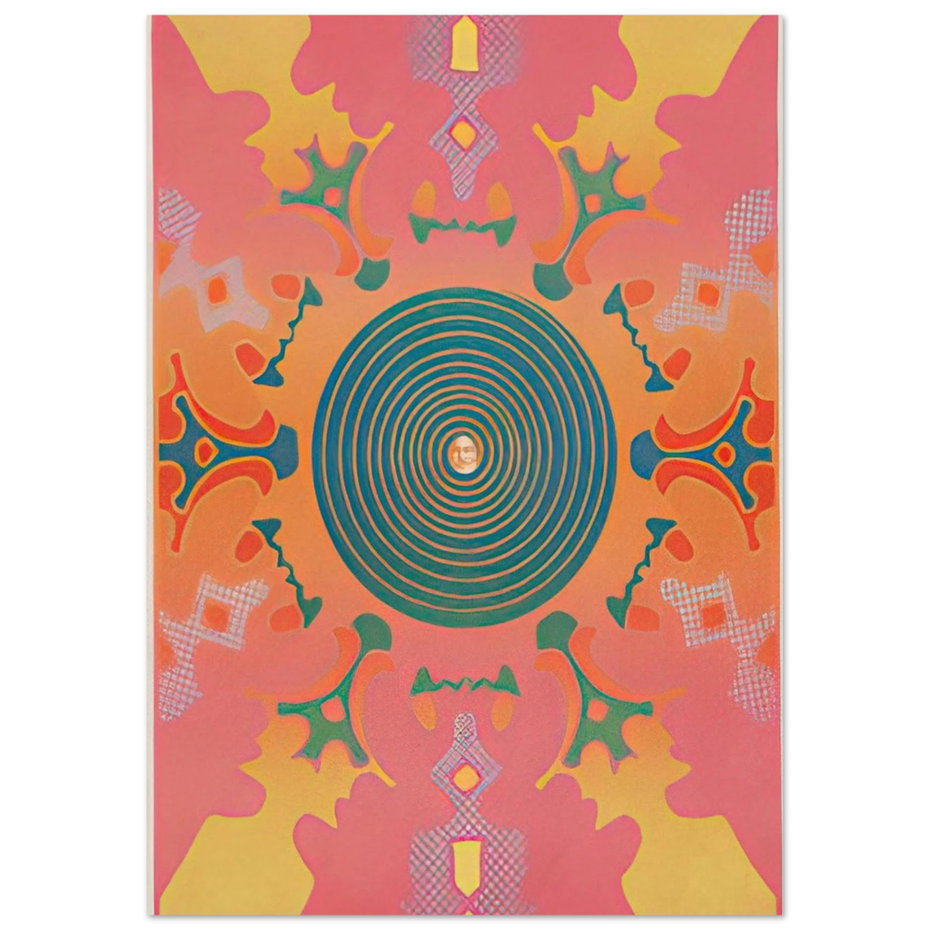 THE VISIONARIES AT THE EAST HAMPTON GALLERY 1967 Poster | Peter Max Poster | Peter Max Poster