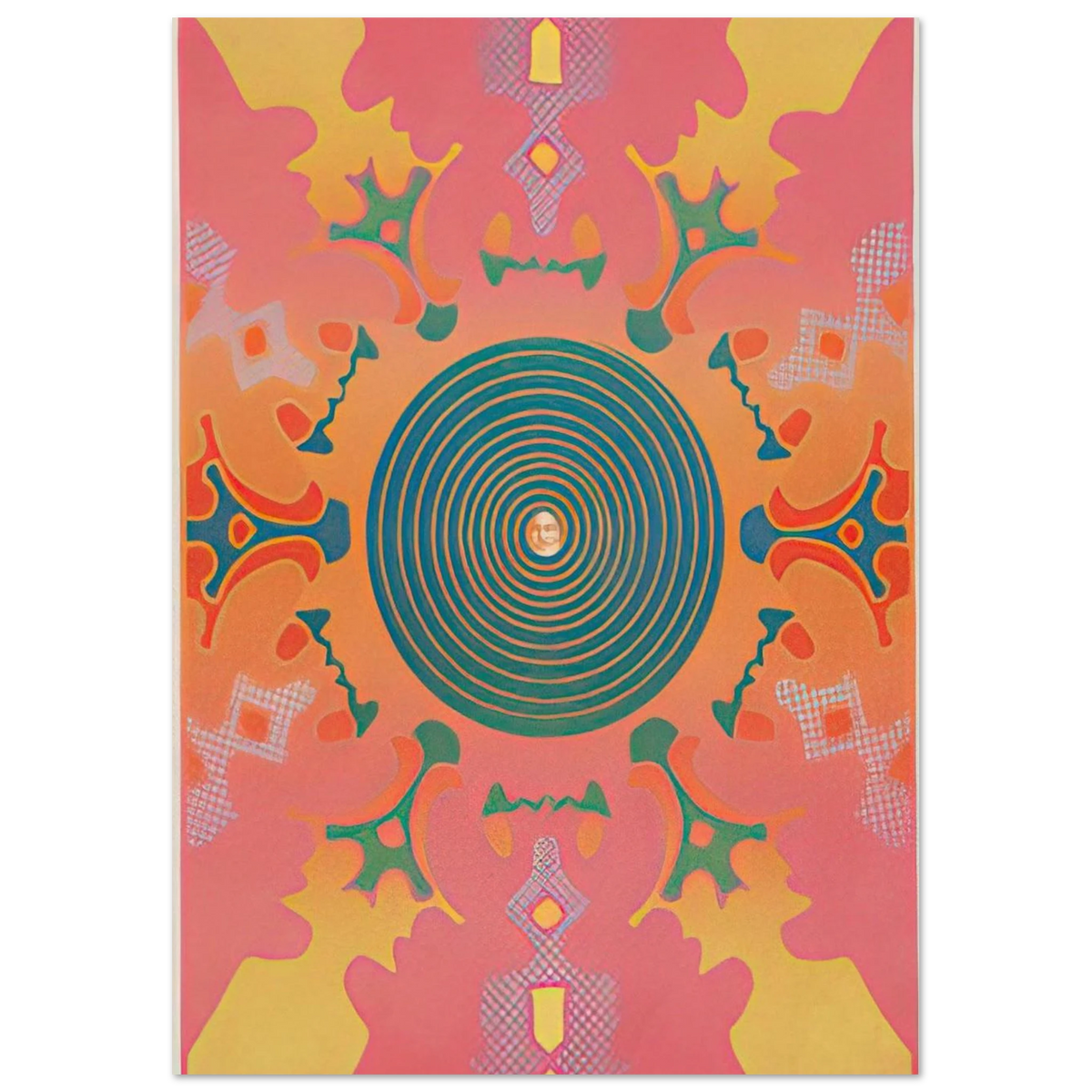 THE VISIONARIES AT THE EAST HAMPTON GALLERY 1967 Poster | Peter Max Poster | Peter Max Poster