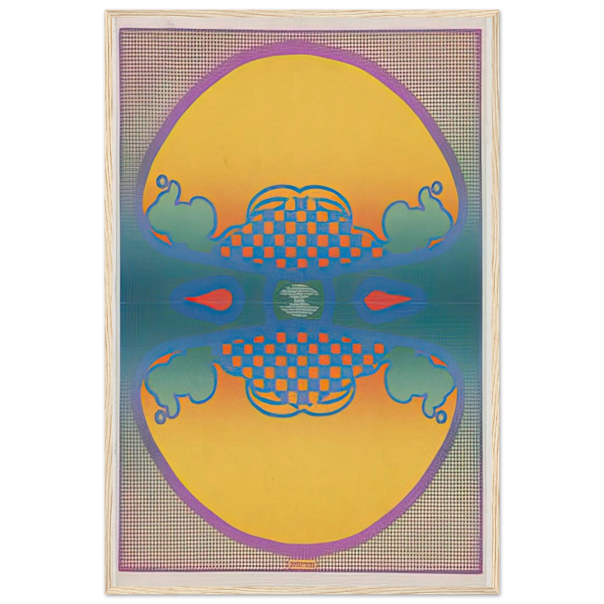 1 2 3 INFINITY THE CONTEMPORARIES 1967 Framed Poster | Peter Max Framed Prints Wall Art | Peter Max Poster