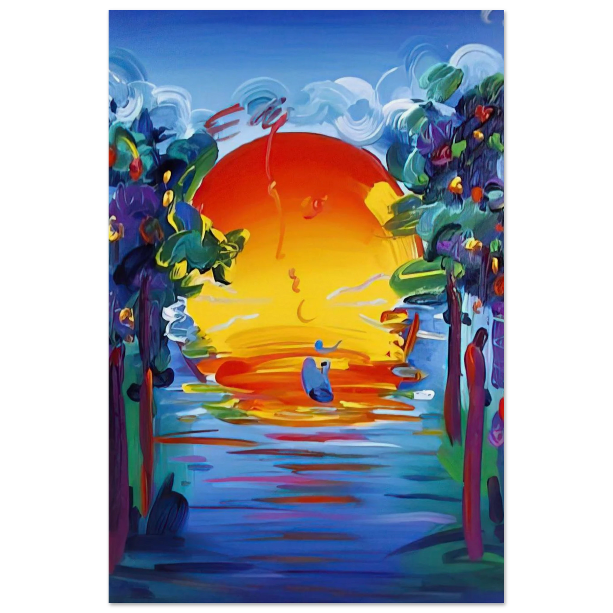 BETTER WORLD 1993 Poster | Peter Max Poster | Peter Max Poster