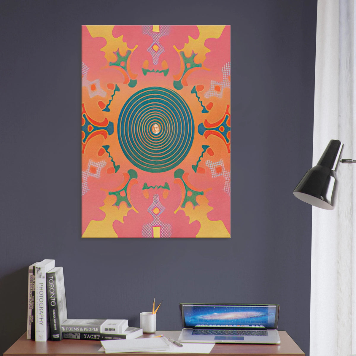 THE VISIONARIES AT THE EAST HAMPTON GALLERY 1967 Canvas | Peter Max Canvas | Peter Max Poster