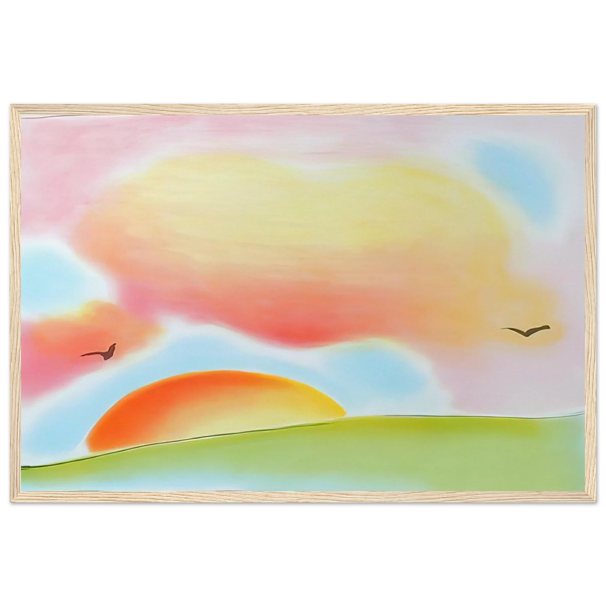 FREEDOM 1980 Framed Poster | Peter Max Framed Prints Wall Art | Peter Max Poster