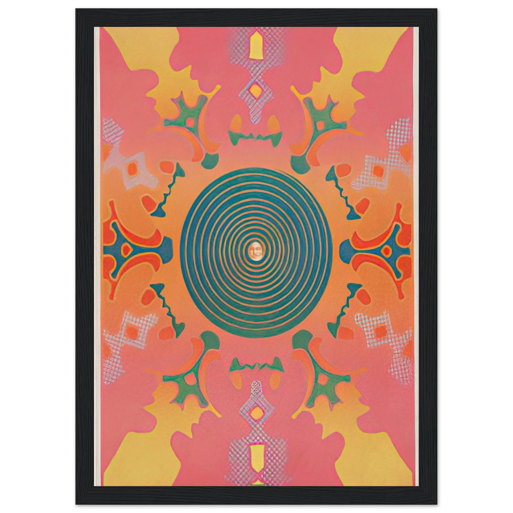 THE VISIONARIES AT THE EAST HAMPTON GALLERY 1967 Framed Poster | Peter Max Framed Prints Wall Art | Peter Max Poster