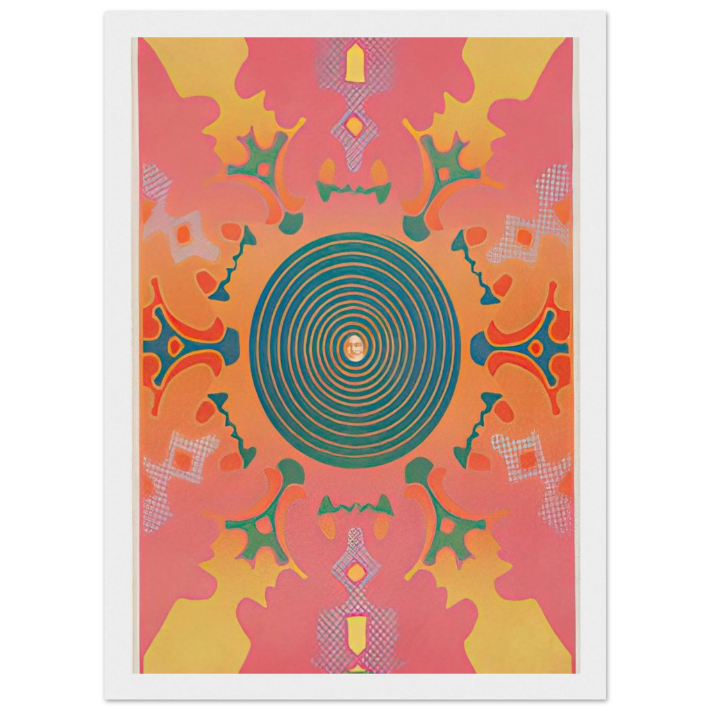 THE VISIONARIES AT THE EAST HAMPTON GALLERY 1967 Framed Poster | Peter Max Framed Prints Wall Art | Peter Max Poster