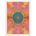 THE VISIONARIES AT THE EAST HAMPTON GALLERY 1967 Framed Poster | Peter Max Framed Prints Wall Art | Peter Max Poster