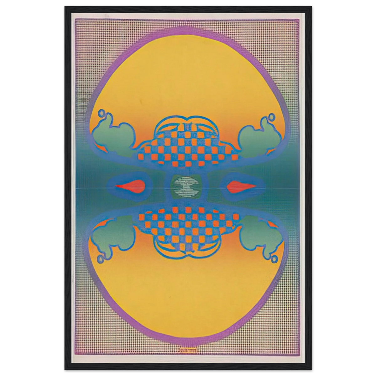 1 2 3 INFINITY THE CONTEMPORARIES 1967 Framed Poster | Peter Max Framed Prints Wall Art | Peter Max Poster