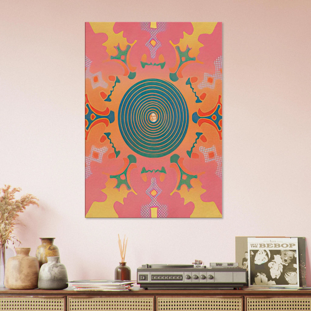 THE VISIONARIES AT THE EAST HAMPTON GALLERY 1967 Canvas | Peter Max Canvas | Peter Max Poster