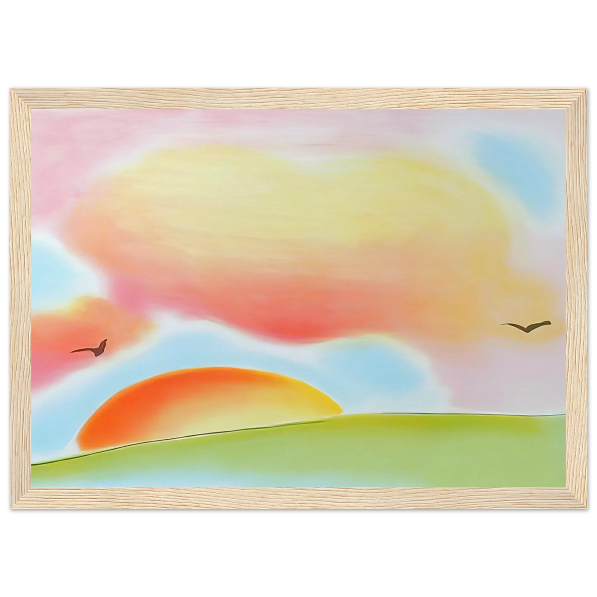 FREEDOM 1980 Framed Poster | Peter Max Framed Prints Wall Art | Peter Max Poster