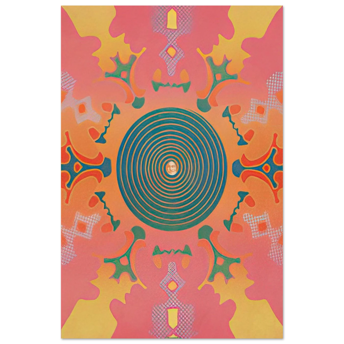 THE VISIONARIES AT THE EAST HAMPTON GALLERY 1967 Poster | Peter Max Poster | Peter Max Poster