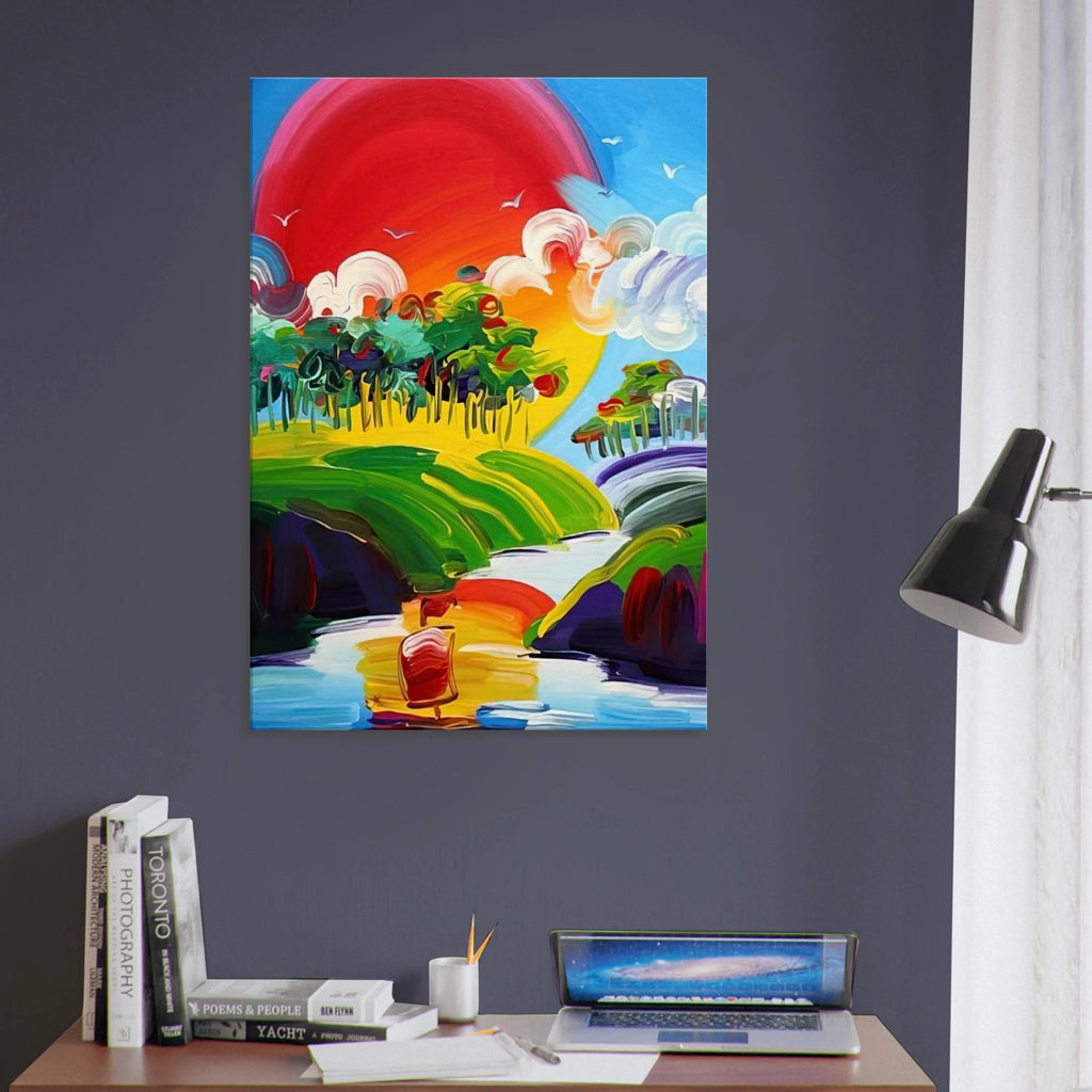 WITHOUT BORDERS 2011 Canvas | Peter Max Canvas | Peter Max Poster