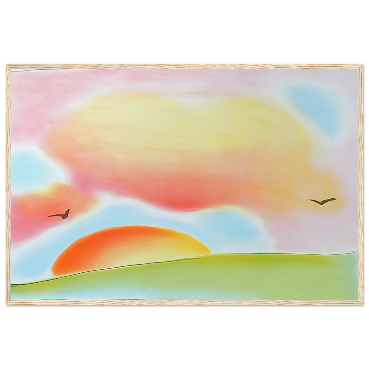 FREEDOM 1980 Framed Poster | Peter Max Framed Prints Wall Art | Peter Max Poster