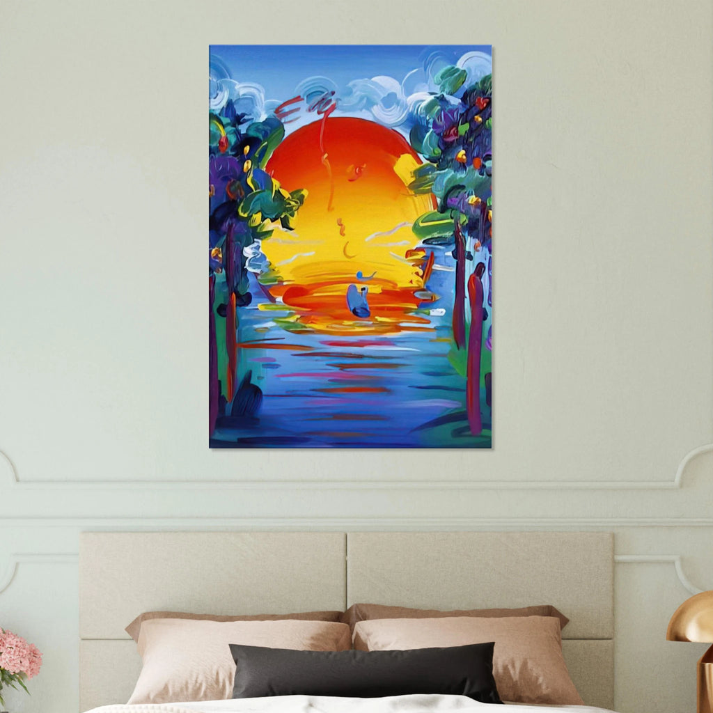 BETTER WORLD 1993 Canvas | Peter Max Canvas | Peter Max Poster