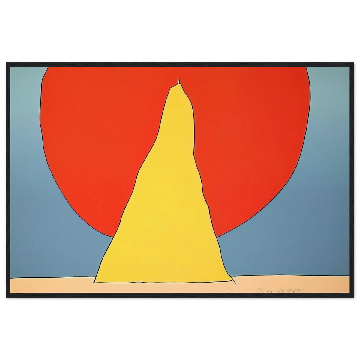 CLOSER TO GOD 1971 Framed Poster | Peter Max Framed Prints Wall Art | Peter Max Poster