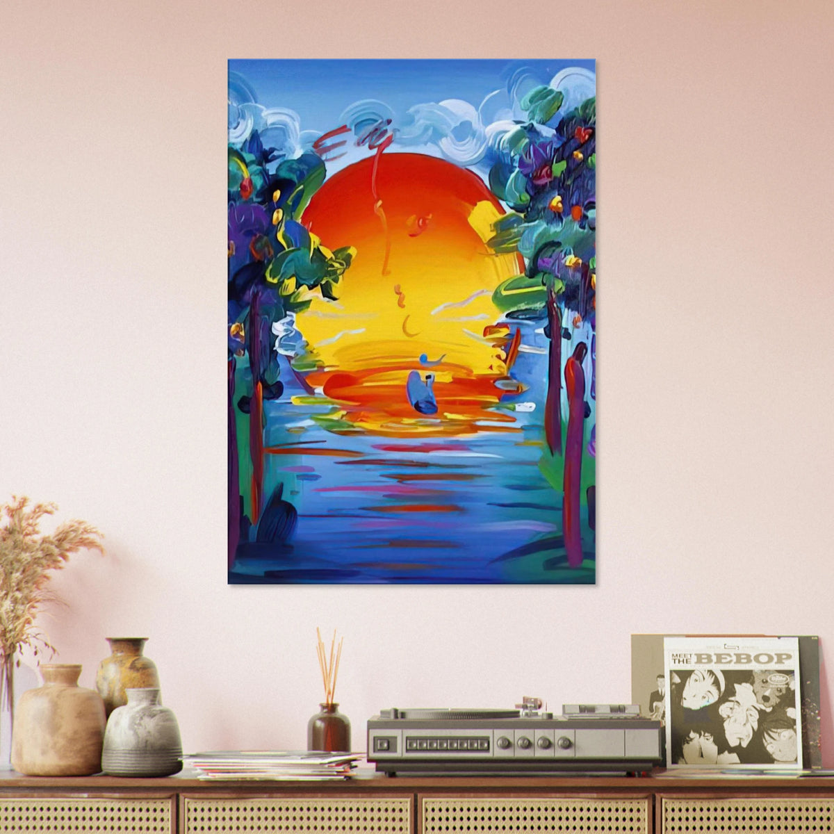 BETTER WORLD 1993 Canvas | Peter Max Canvas | Peter Max Poster