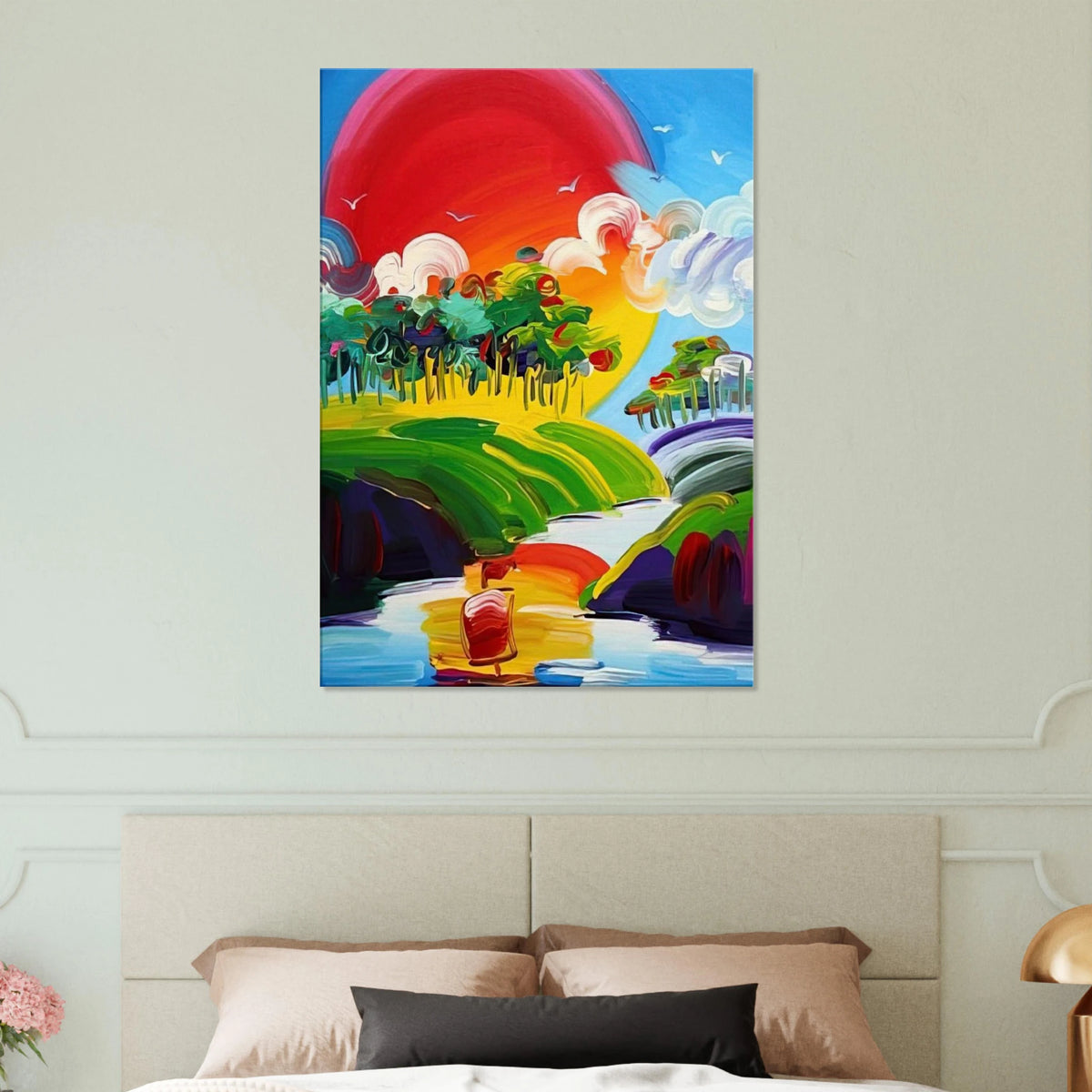 WITHOUT BORDERS 2011 Canvas | Peter Max Canvas | Peter Max Poster