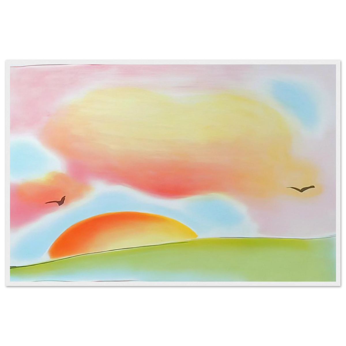 FREEDOM 1980 Framed Poster | Peter Max Framed Prints Wall Art | Peter Max Poster