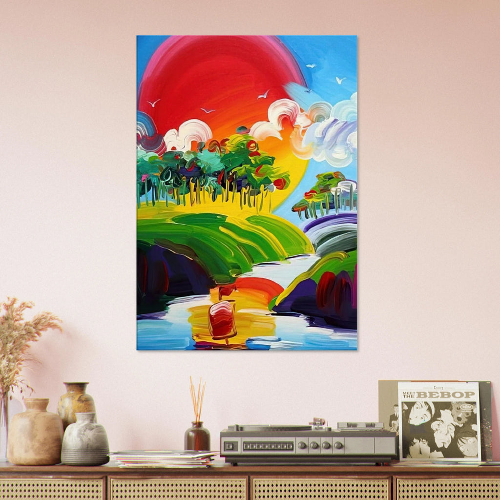 WITHOUT BORDERS 2011 Canvas | Peter Max Canvas | Peter Max Poster