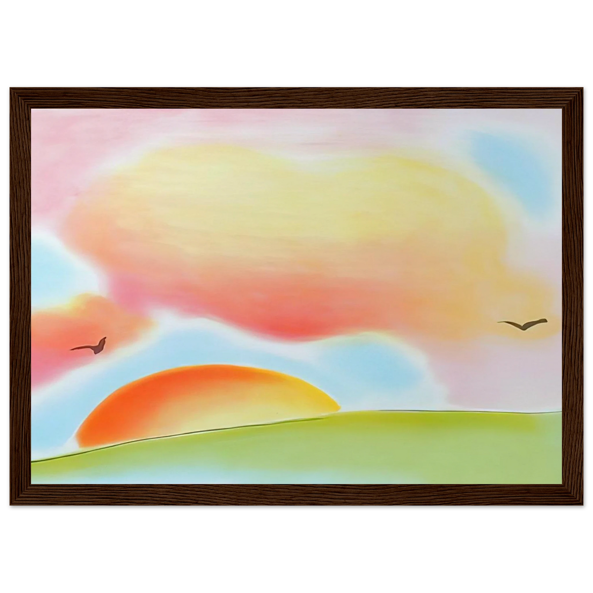 FREEDOM 1980 Framed Poster | Peter Max Framed Prints Wall Art | Peter Max Poster