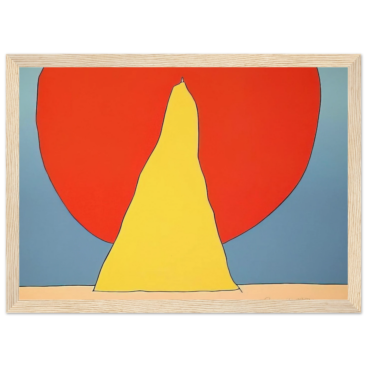CLOSER TO GOD 1971 Framed Poster | Peter Max Framed Prints Wall Art | Peter Max Poster