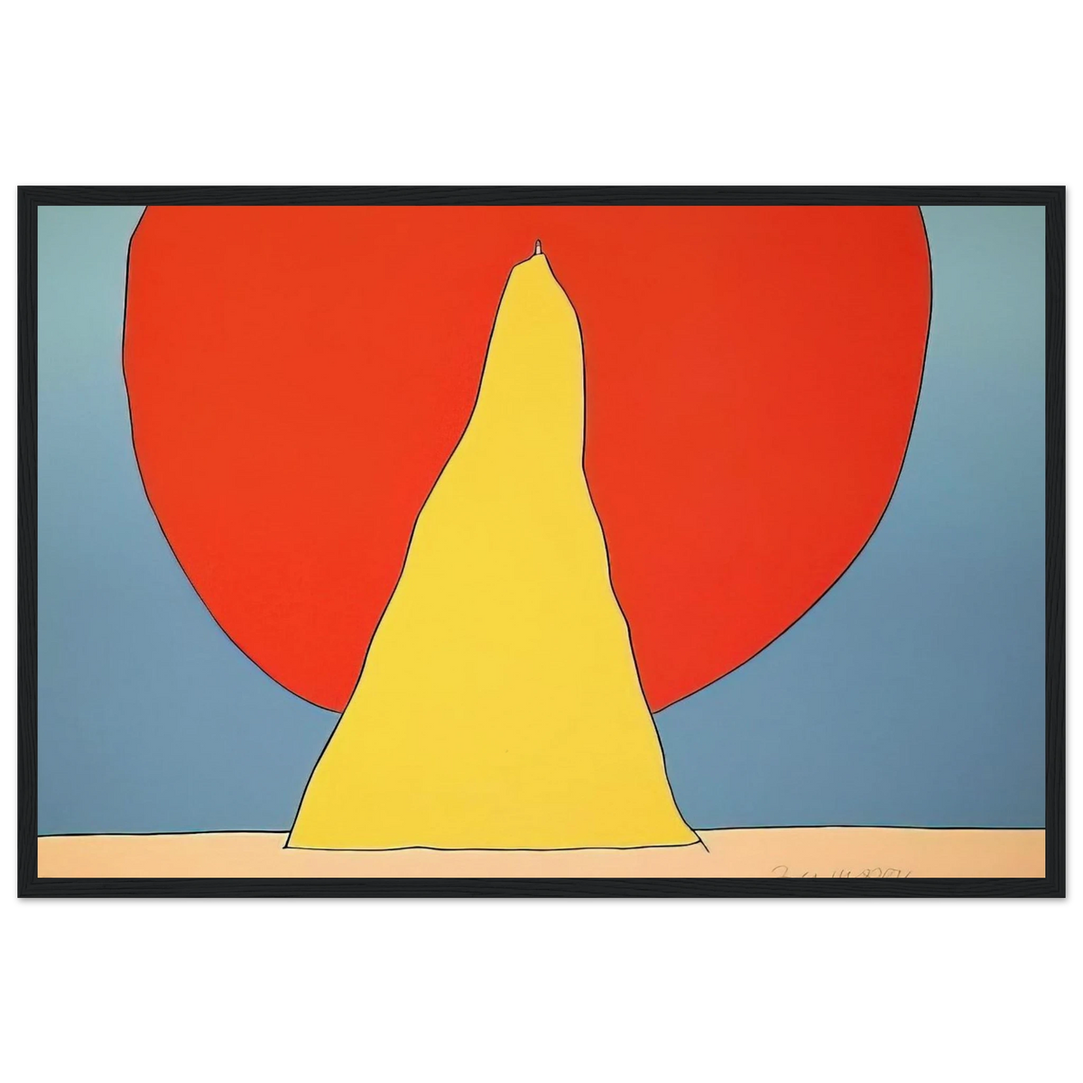 CLOSER TO GOD 1971 Framed Poster | Peter Max Framed Prints Wall Art | Peter Max Poster