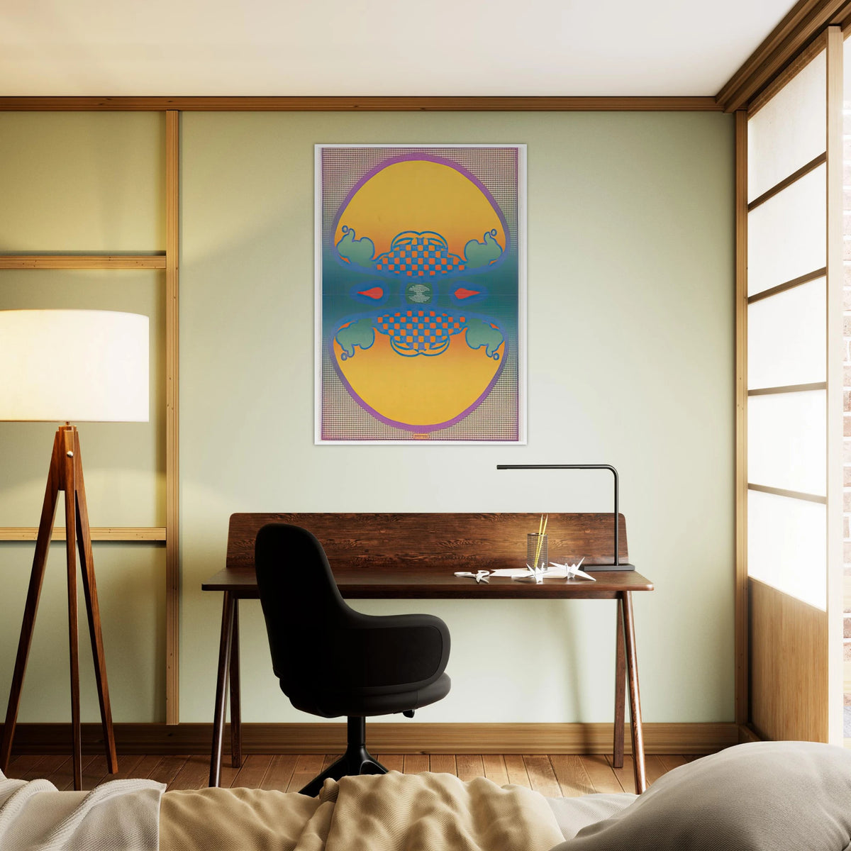 1 2 3 INFINITY THE CONTEMPORARIES 1967 Framed Poster | Peter Max Framed Prints Wall Art | Peter Max Poster