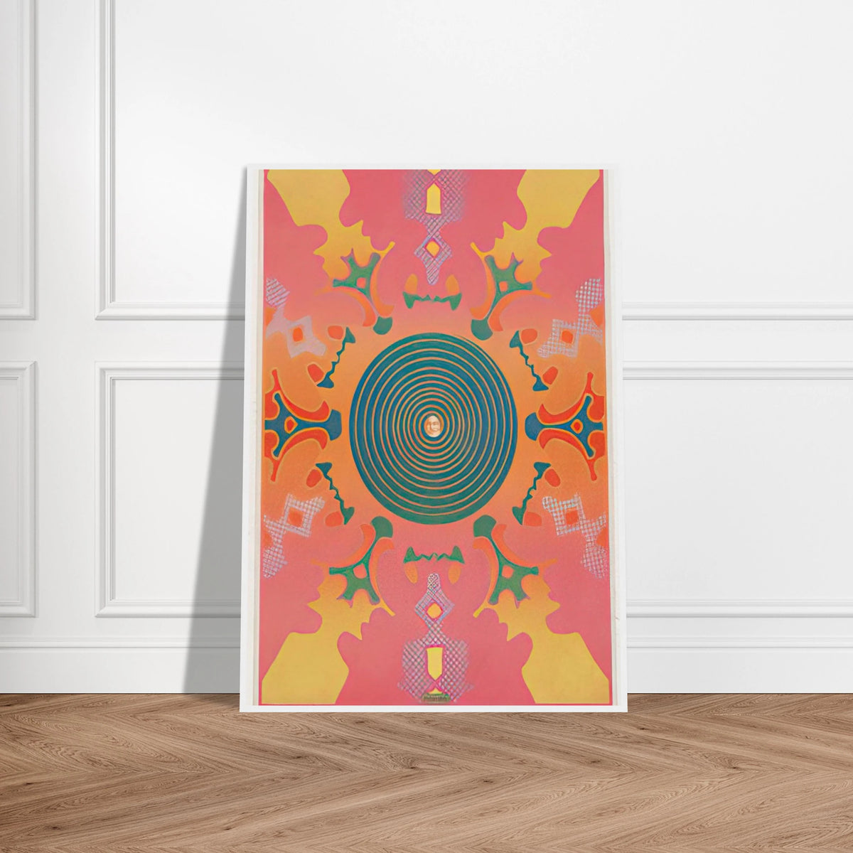 THE VISIONARIES AT THE EAST HAMPTON GALLERY 1967 Framed Poster | Peter Max Framed Prints Wall Art | Peter Max Poster