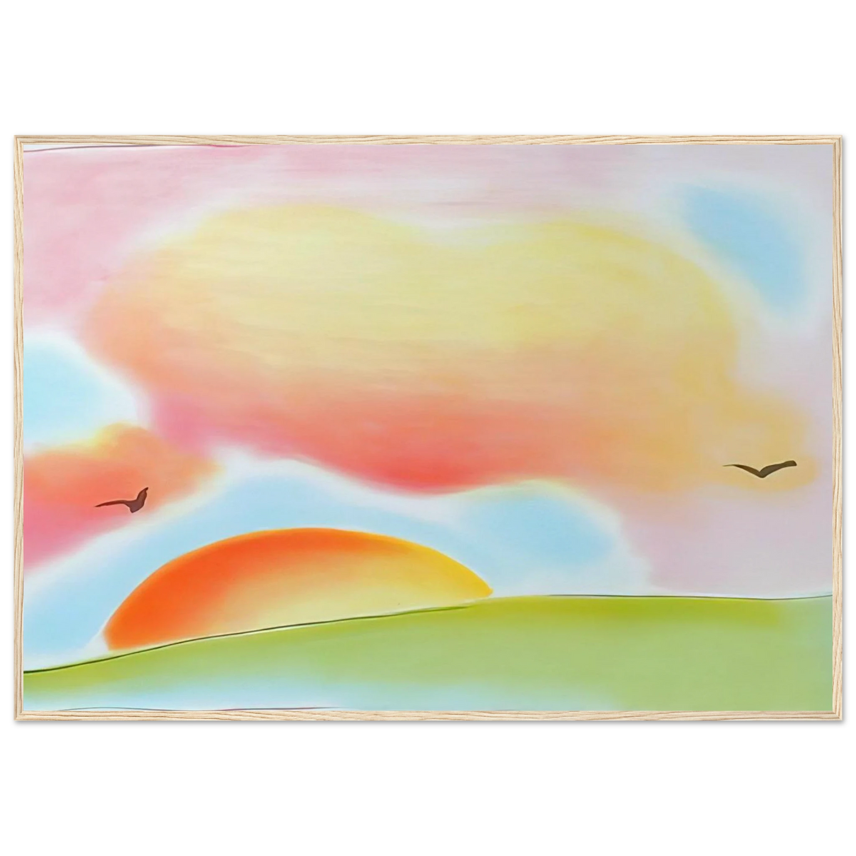 FREEDOM 1980 Framed Poster | Peter Max Framed Prints Wall Art | Peter Max Poster
