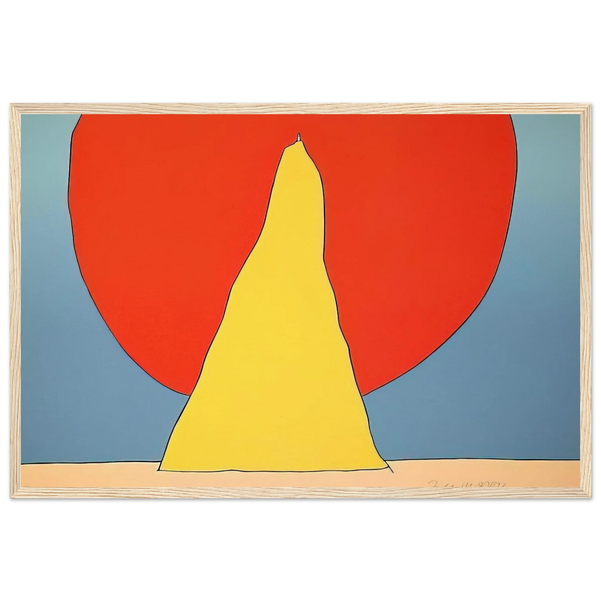 CLOSER TO GOD 1971 Framed Poster | Peter Max Framed Prints Wall Art | Peter Max Poster